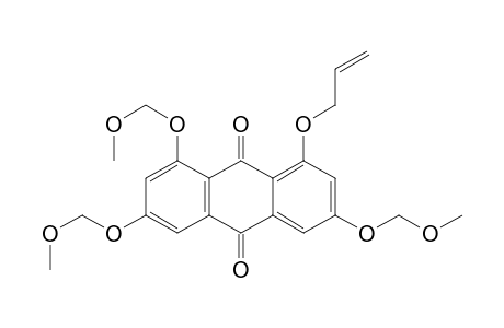 9,10-Anthracenedione, 1,3,6-tris(methoxymethoxy)-8-(2-propenyloxy)-