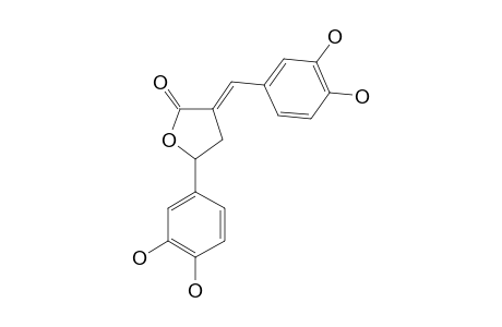 E-3-(3,4-DIHYDROXYBENZYLIDENE)-5-(3,4-DIHYDROXYPHENYL)-DIHYDROFURAN-2-ONE