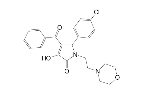 4-benzoyl-5-(4-chlorophenyl)-3-hydroxy-1-[2-(4-morpholinyl)ethyl]-1,5-dihydro-2H-pyrrol-2-one