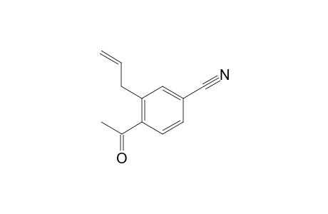 4-Acetyl-3-allylbenzonitrile