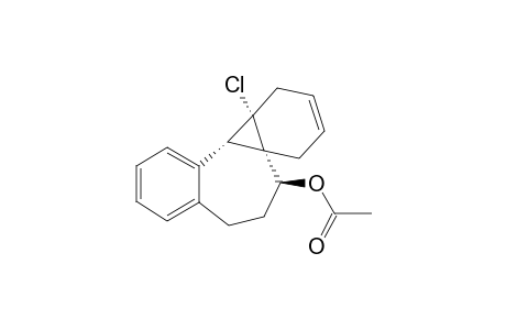 5-Acetoxy-11c-chloro-1,4,6,7,11b,11c-hexahydro-5H-benzo[c]benzo[2,3]cyclopropa[1`,2-a]cycloheptene