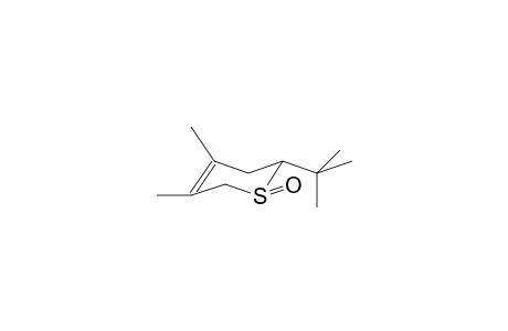2H-THIOPYRAN, 2-(1,1-DIMETHYLETHYL)-3,6-DIHYDRO-4,5-DIMETHYL-1-OXIDE-