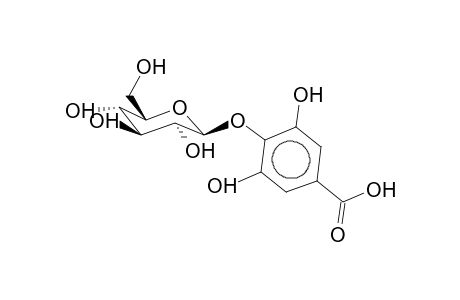 2,5-Dihydroxy-4-carboxyphenyl-b-d-glucopyranoside