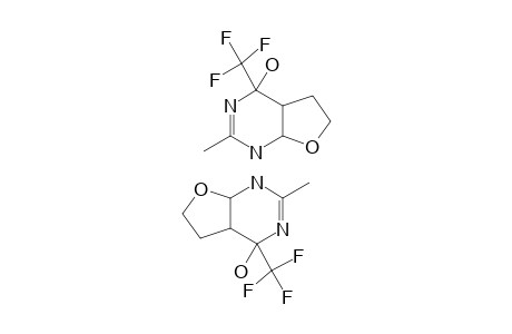 4-HYDROXY-2-METHYL-4-TRIFLUOROMETHYL-1,4,4A,5,6,7A-HEXAHYDROFURO-[2,3-D]-PYRIMIDINE