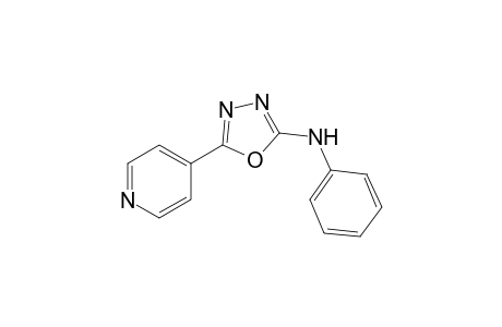 N-Phenyl-5-(pyridin-4-yl)-1,3,4-oxadiazol-2-amine