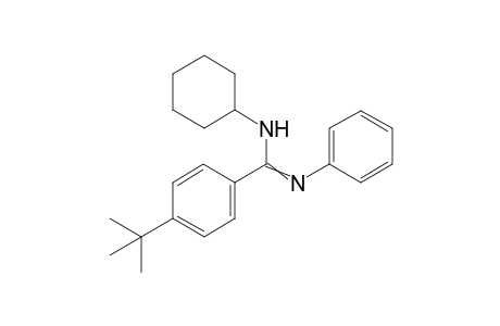 4-(tert-Butyl)-N'-cyclohexyl-N'-phenylbenzimidamide