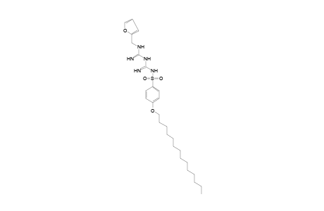 1-FURFURYL-5-{[p-(TETRADECYLOXY)PHENYL]SULFONYL}BIGUANIDE
