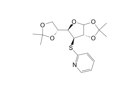 3.beta.-(2-Pyridylthio)-3-deoxy-1,2:5,6-di-O-isopropylidene-D-glucofuranose