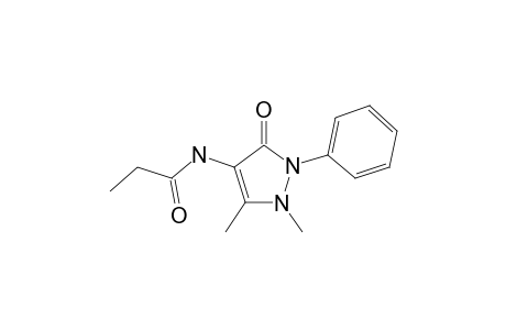 N-(1,5-Dimethyl-3-oxo-2-phenyl-2,3-dihydro-1H-pyrazol-4-yl)propanamide