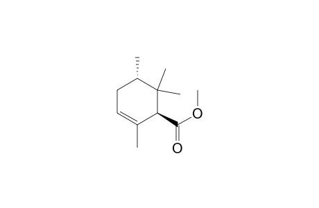 Methyl (1S,5S)-2,5,6,6-tetramethylcyclohex-2-ene-1-carboxylate