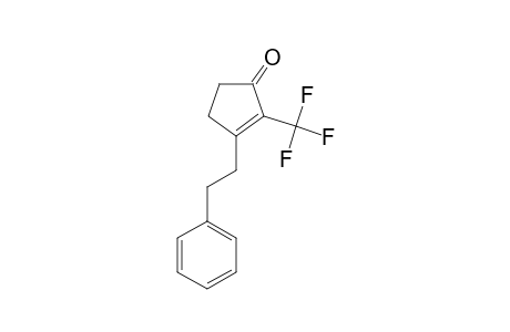 3-PHENETHYL-2-(TRIFLUOROMETHYL)-CYCLOPENT-2-EN-1-ONE