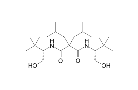 N,N"'-Bis[(1S)-1-(hydroxymethyl)-2,2-dimethylpropyl]-2,2-bis(2-methylpropyl]-1,3-propanediamide