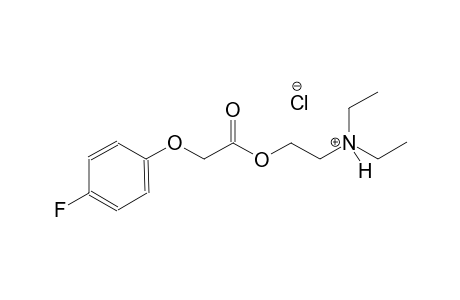 N,N-diethyl-2-{[(4-fluorophenoxy)acetyl]oxy}ethanaminium chloride
