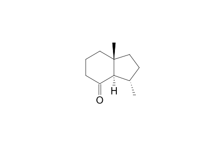 3.alpha.,7a-Dimethyl-trans-4-hydrindanon