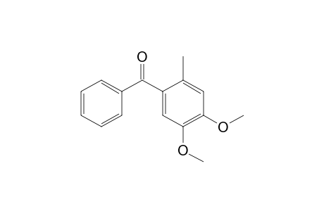(4,5-dimethoxy-2-methyl-phenyl)-phenyl-methanone