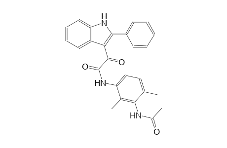 1H-indole-3-acetamide, N-[3-(acetylamino)-2,4-dimethylphenyl]-alpha-oxo-2-phenyl-