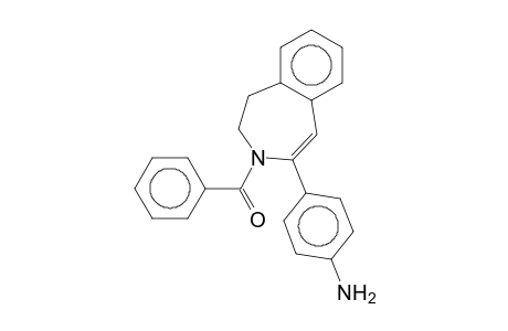 3-Benzoyl-4-(4-aminophenyl)-1,2-dihydrobenzo[d]azepine