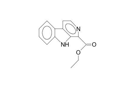 9H-Pyrido[3,4-b]indole-1-carboxylic acid, ethyl ester