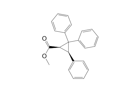 Cyclopropanecarboxylic acid, 2,2,3-triphenyl-, methyl ester, cis-