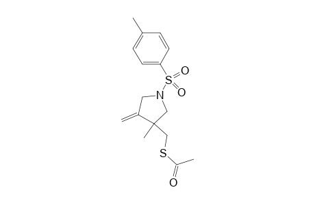 S-(3-Methyl-4-methylene-1-tosylpyrrolidin-3-yl)methyl ethanethioate