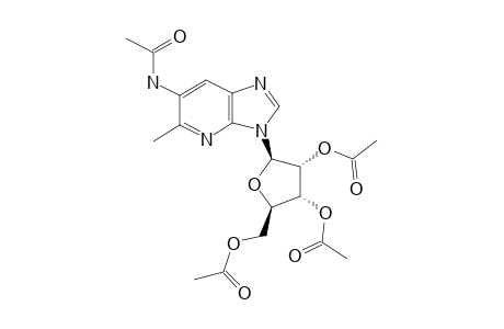 N-[5-METHYL-3-(2,3,5-TRI-O-ACETYL-BETA-D-RIBOFURANOSYL)-3H-IMIDAZO-[4,5-B]-PYRIDIN-6-YL]-ACETAMIDE