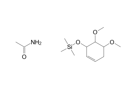 CYCLOHEXENE, 3R-ACETAMIDO-4C,5C-DIMETHOXY-6C-TRIMETHYLSILYLOXY-