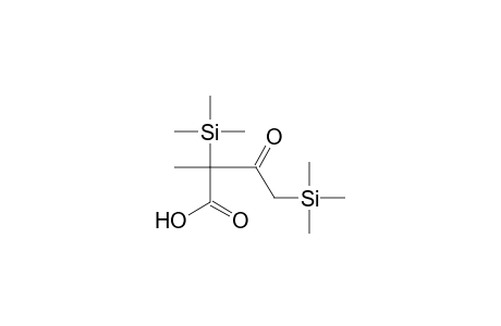 Butanoic acid, 2-methyl-3-oxo-, bis(trimethylsilyl) deriv.