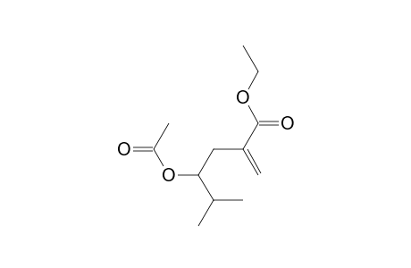 2-(2-acetoxy-3-methyl-butyl)acrylic acid ethyl ester