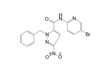 1H-pyrazole-5-carboxamide, N-(5-bromo-2-pyridinyl)-3-nitro-1-(phenylmethyl)-