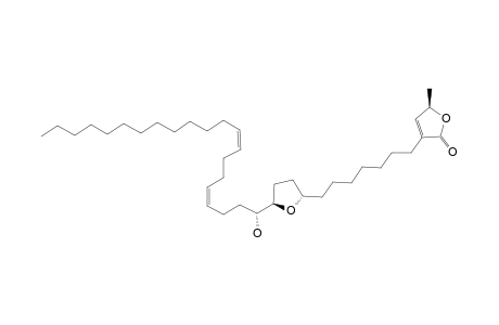 CORIACYCLODIENIN;5S-3-[(8R,11S,12S)-(15Z,19Z)-(8,11-EPOXY-12-HYDROXY-DOTRIACONTA-15,19-DIENYL)]-5-METHYLFURAN-2(5H)-ONE