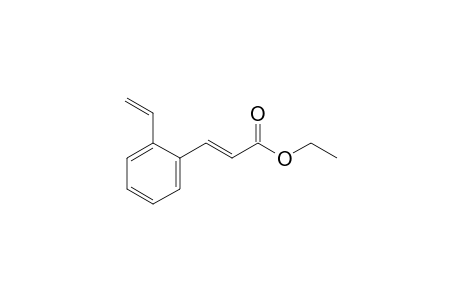 (E)-3-(2-vinylphenyl)acrylic acid ethyl ester