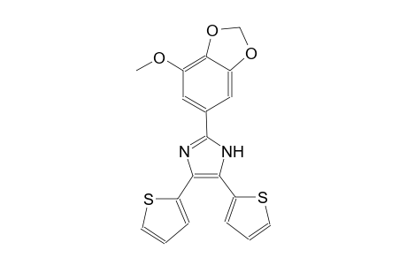 1H-imidazole, 2-(7-methoxy-1,3-benzodioxol-5-yl)-4,5-di(2-thienyl)-