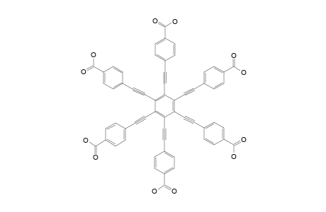 HEXAKIS-(4-CARBOXYPHENYLETHYNYL)-BENZENE