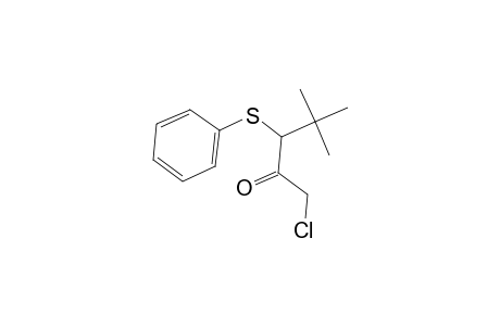 1-Chloro-4,4-dimethyl-3-(phenylsulfanyl)-2-pentanone