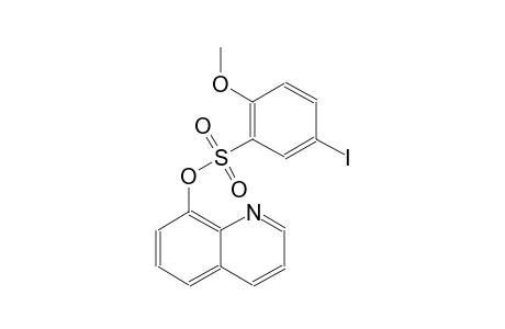 benzenesulfonic acid, 5-iodo-2-methoxy-, 8-quinolinyl ester