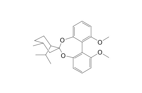 6,6'-Dimethoxy-2,2'-(6-isopropyl-3-methylcyclohexylidenedioxy)biphenyl isomer