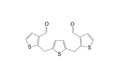 2-[[5-[(3-formyl-2-thienyl)methyl]-2-thienyl]methyl]thiophene-3-carbaldehyde