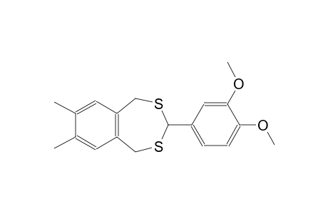 3-(3,4-Dimethoxy-phenyl)-7,8-dimethyl-1,5-dihydro-benzo[e][1,3]dithiepine