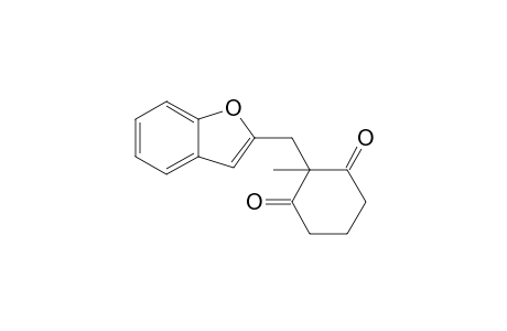 2-{(2-Methylcyclohexane-1,3-dionyl)methyl}benzofuran