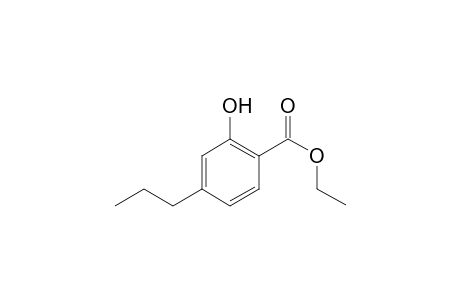 2-Hydroxy-4-propyl-benzoic acid ethyl ester