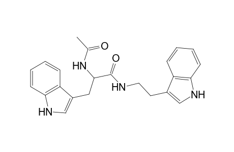 2-Acetamido-3-(1H-indol-3-yl)-N-[2-(1H-indol-3-yl)ethyl]propanamide