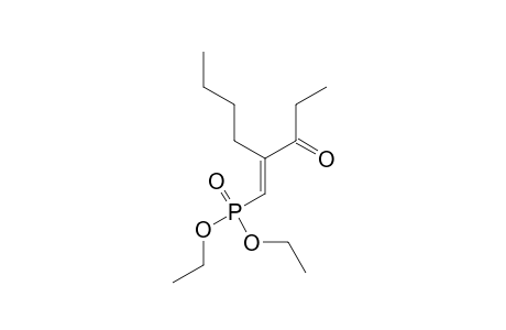 (E)-2-butyl-1-diethoxyphosphoryl-pent-1-en-3-one