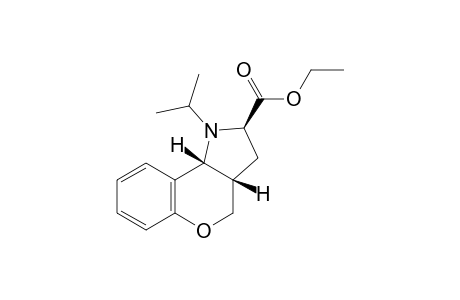 (2R,3aS,9bR)-1-isopropyl-3,3a,4,9b-tetrahydro-2H-chromeno[4,3-b]pyrrole-2-carboxylic acid ethyl ester