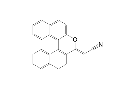 (5,6-Dihydro-3-oxadibenzo[c,g]phenanthren-4-ylidene)acetonitrile