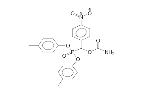 ALPHA-DI(PARA-TOLYLOXY)PHOSPHORYL-4-NITROBENZYL CARBAMATE