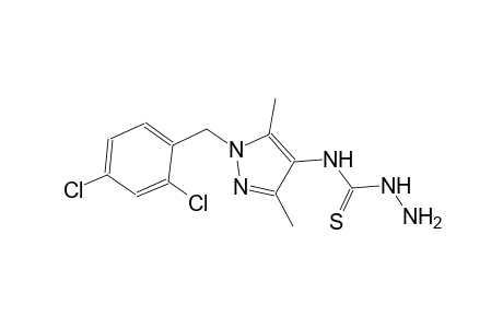 N-[1-(2,4-dichlorobenzyl)-3,5-dimethyl-1H-pyrazol-4-yl]hydrazinecarbothioamide