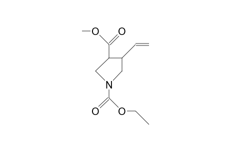 cis-1-Ethoxycarbonyl-4-vinyl-pyrrolidine-3-carboxylic acid, methyl ester