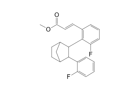 exo-2-[2'-Fluoro-6'-(2(E)-methoxycarbonylethenyl)phenyl]-3-(2"-fluorophenyl)bicyclo[2.2.1]heptane