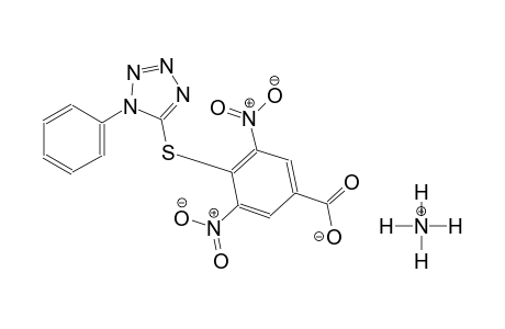 ammonium 3,5-dinitro-4-((1-phenyl-1H-tetrazol-5-yl)thio)benzoate