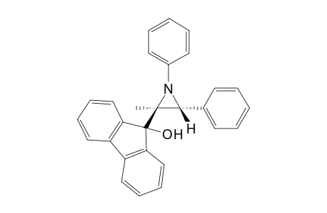 (E)-2-(9-Hydroxyfluoren-9-yl)-2-methyl-1,3-diphenylaziridine
